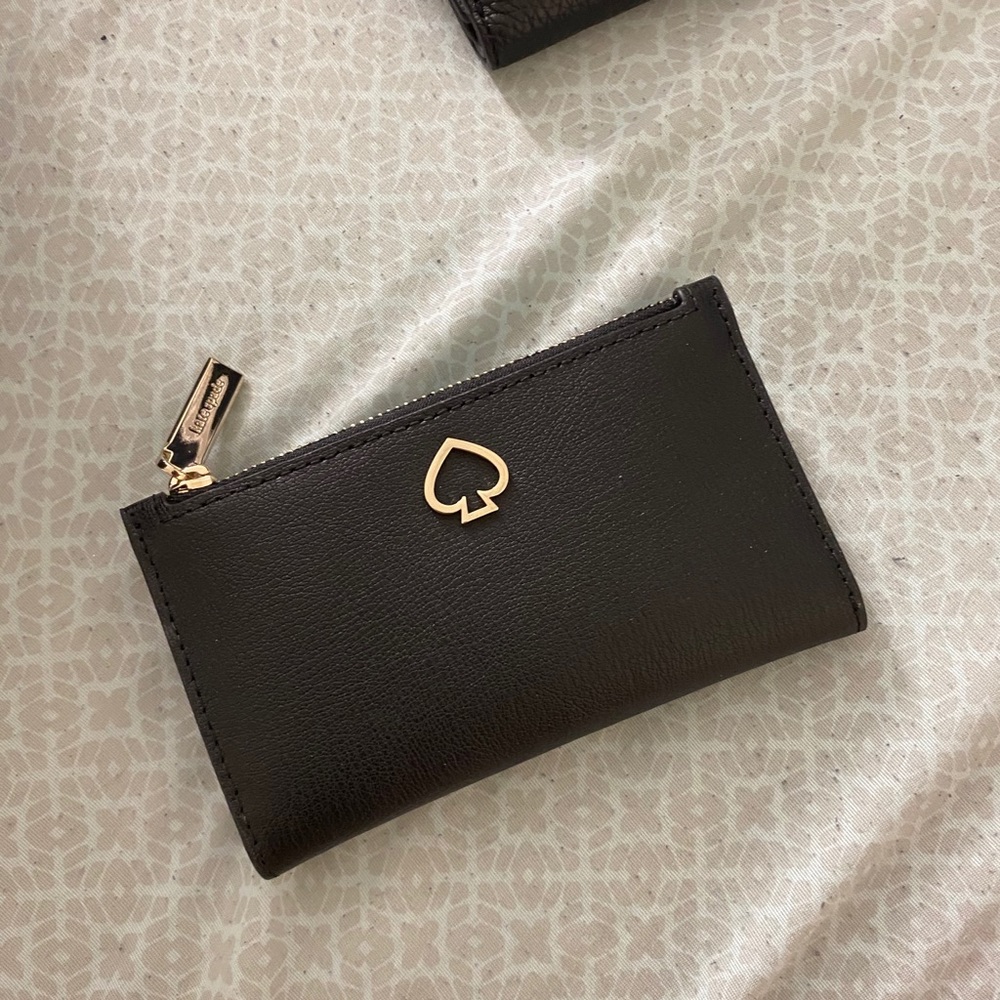 New kate spade mini long wallet